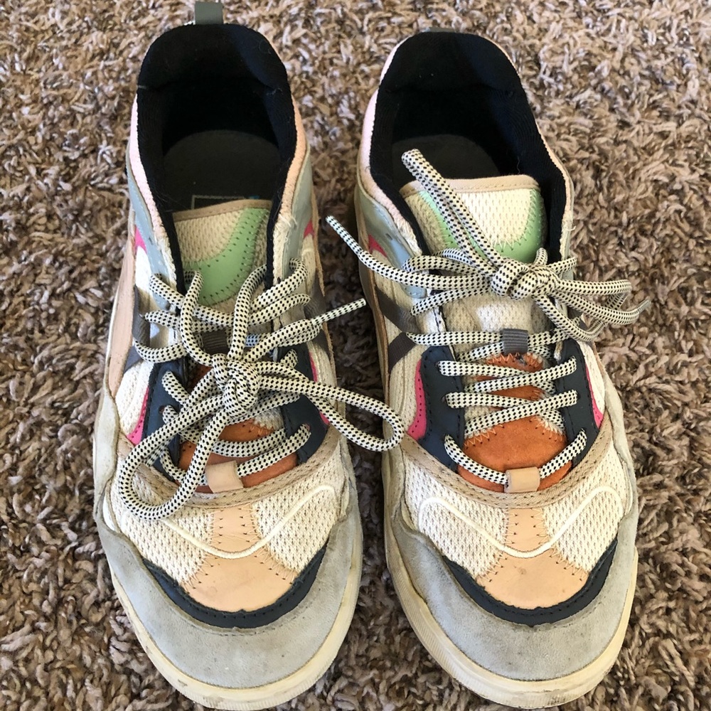 Multicolored vans